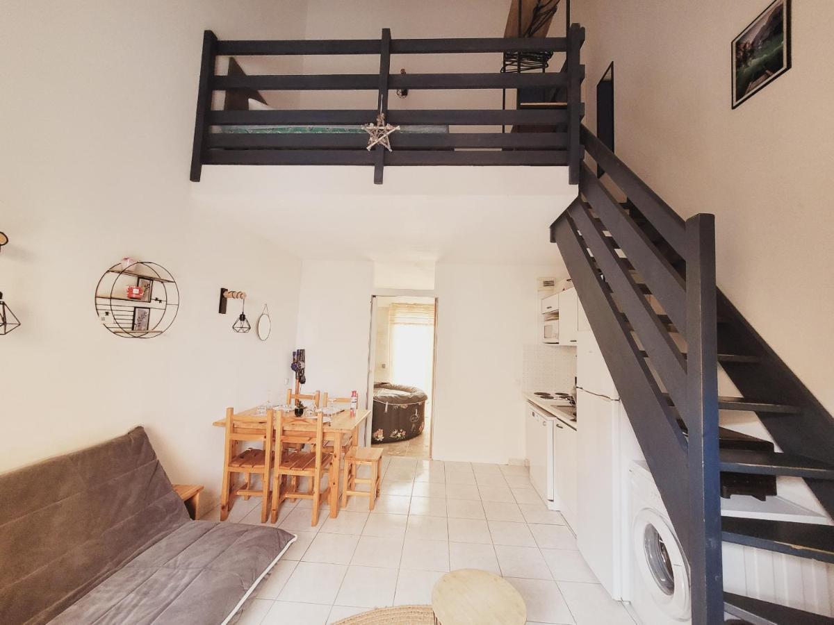 Villa 6 Couchages Spa Privatif, Acces Direct Mer, Piscine Le Barcarès Exteriér fotografie